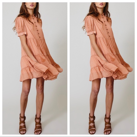 Fabulous Lurex Jacquard Swiss Dot Dress - Picture 4 of 4